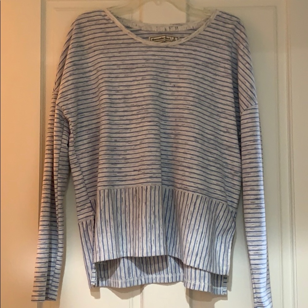 Abercrombie & Fitch Striped Long-Sleeve